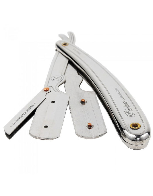 Parker navalha barbear safety cabo metal SRI