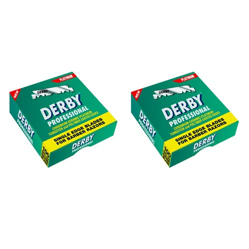 Laminas Partidas Derby Extra Profissional - 2 Caixas ( 200 lâminas partidas)