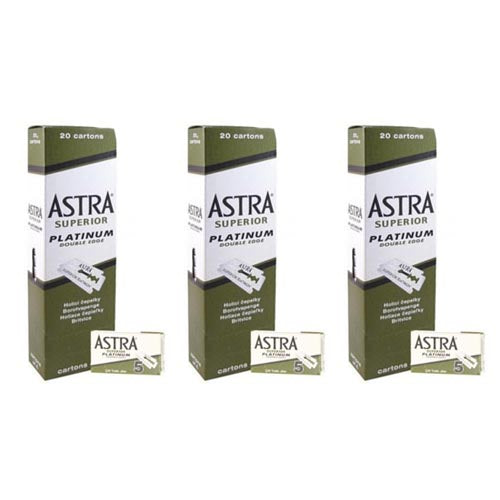 Astra S/Platinum 3 Caixas 300 Lâminas