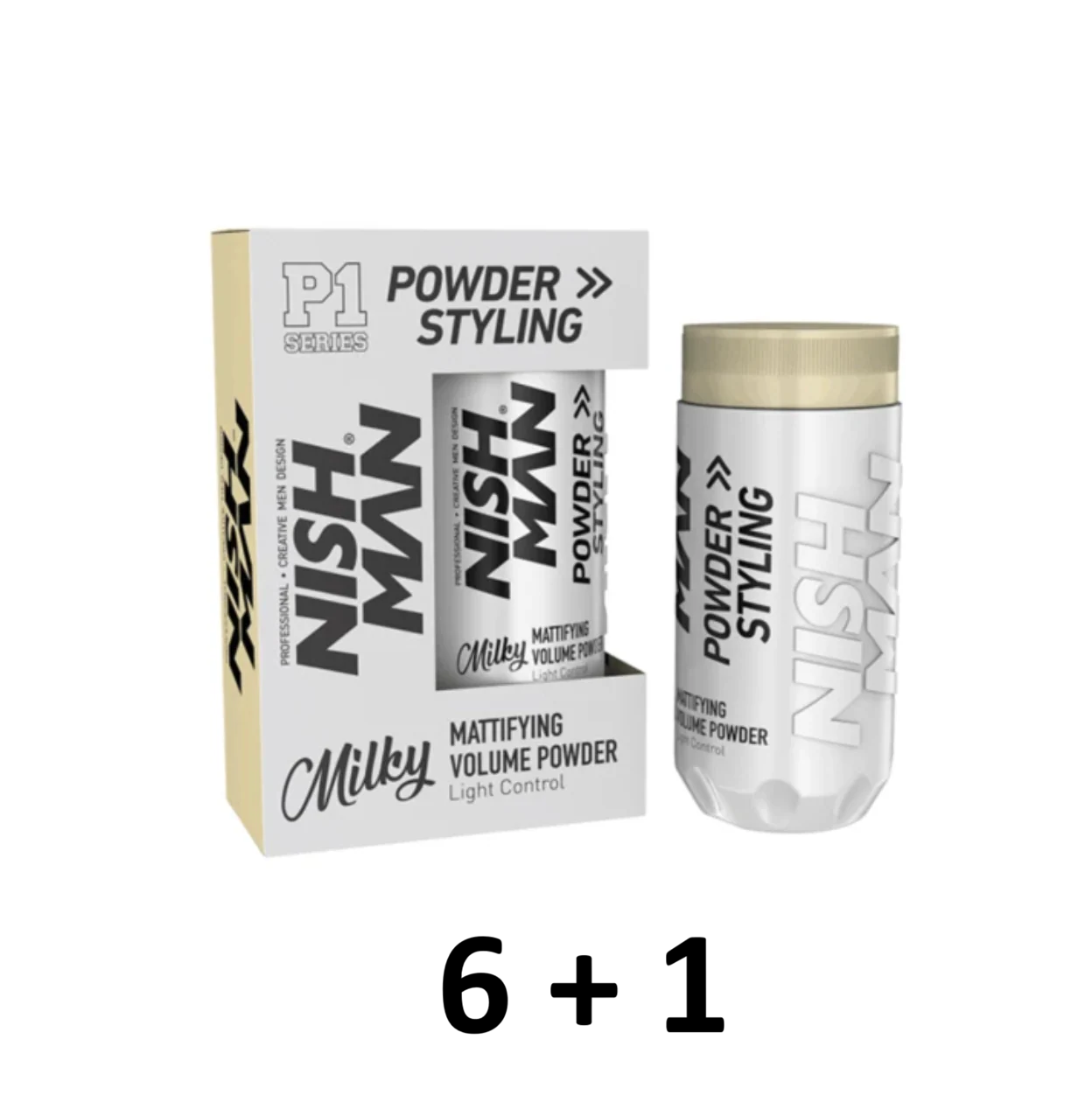 Cera em pó Nishman - P1 Milky 20g (6+1)