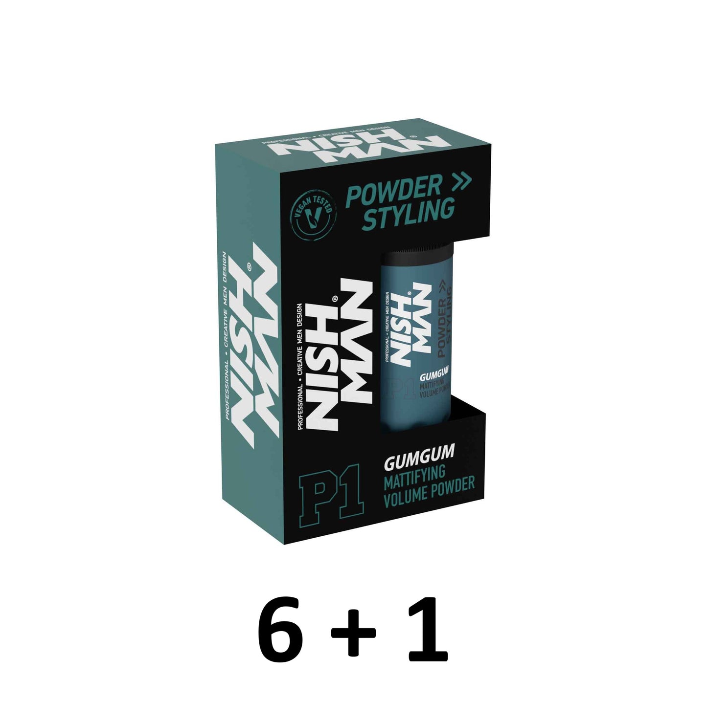 Cera em pó Nishman - P1 Gum Gum 20g (6+1)