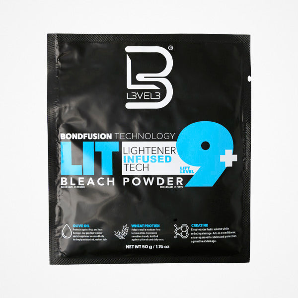 Pó Descolorante Lit Bleach Powder 9+ 50g L3vel3