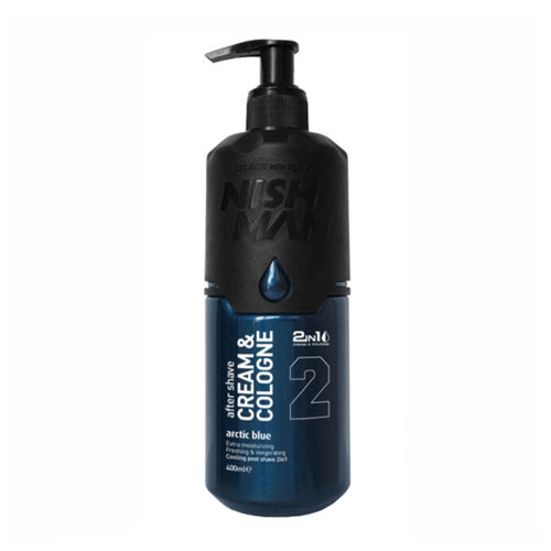 After Shave Cream & Cologne Arctic Blue nº2 Nishman 400ml