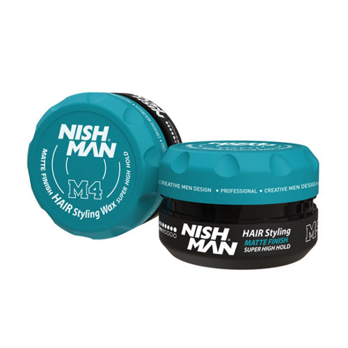 Cera Matte Finish Fixação Super Forte Nishman M4 100ml