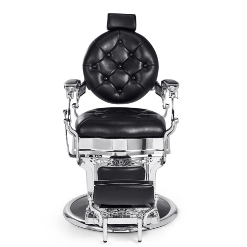 Cadeira de Barbeiro Kirk B Prateada