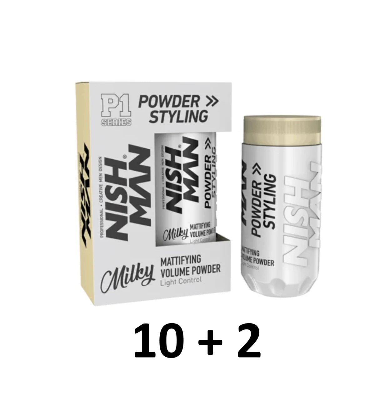 Cera em pó Nishman - P1 Milky 20g (10+2)