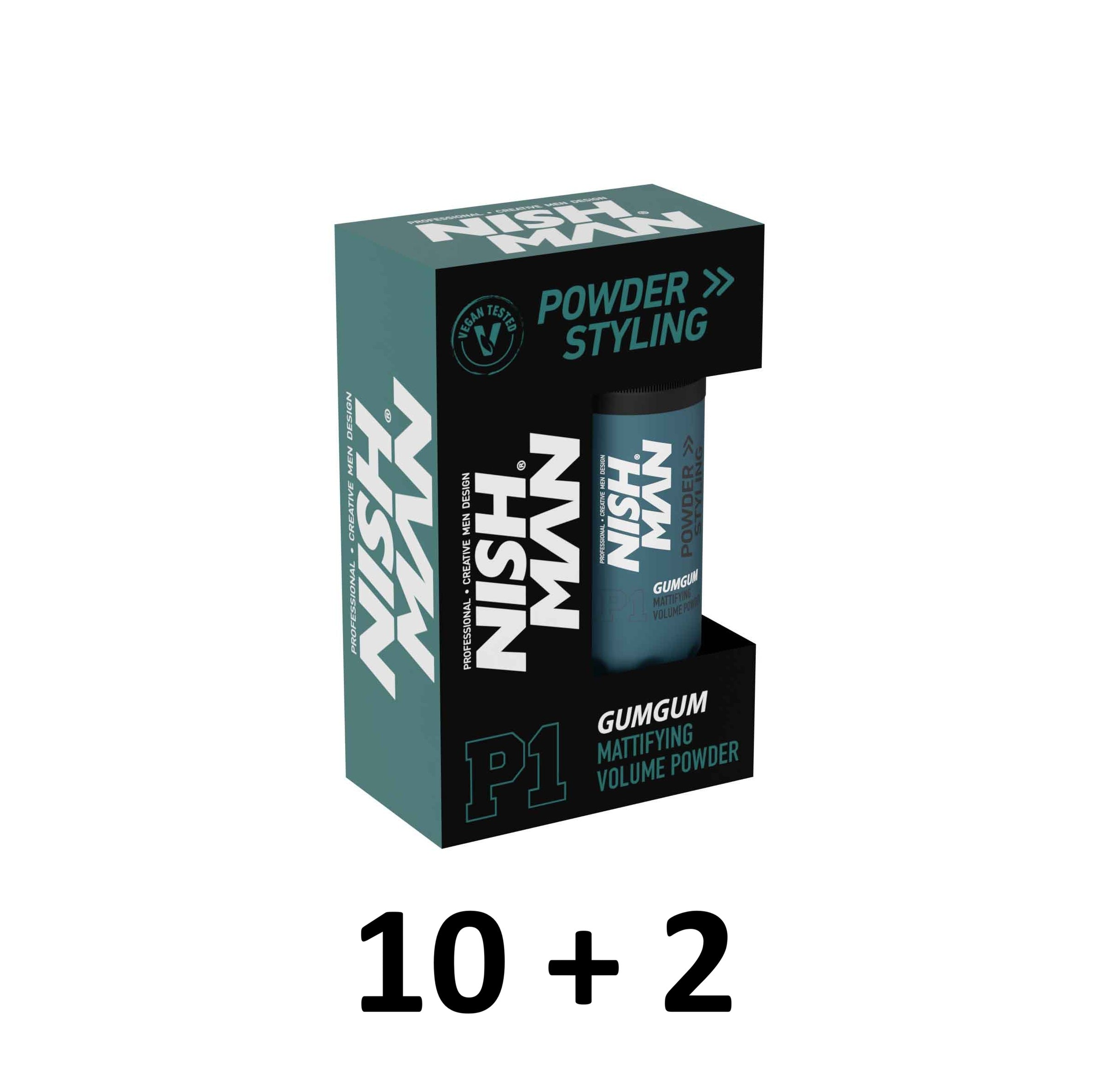 Cera em pó Nishman - P1 Gum Gum 20g (10+2)