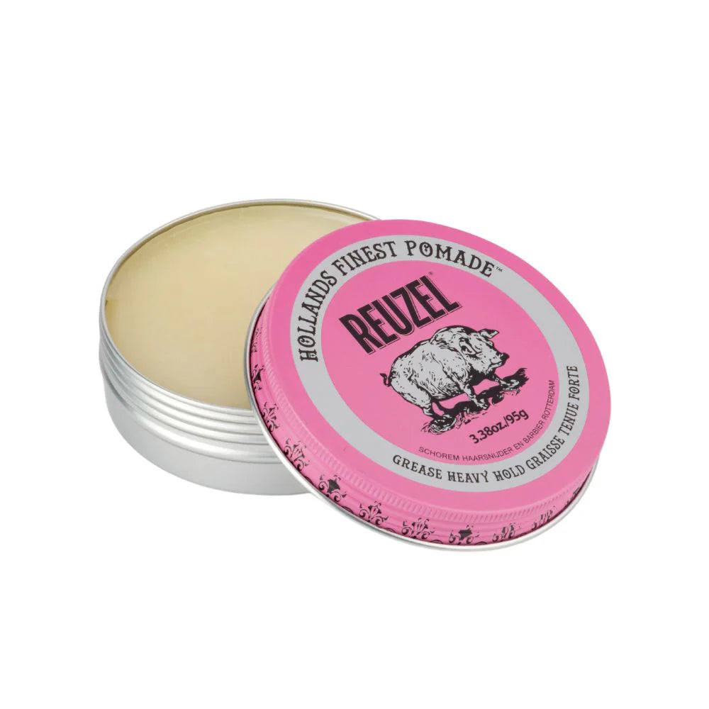 Reuzel Pink Pomade - Heavy Hold Graisse 95g