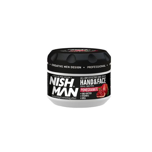 Creme de romã para rosto e mãos Nishman 300ml