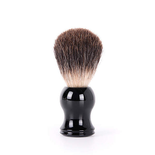 Pincel de barbear pêlo de texugo preto Bifull