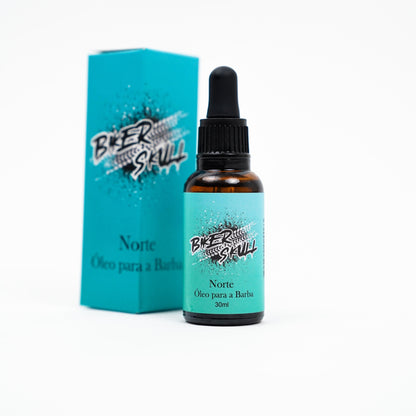 Óleo para Barba Norte Biker Skull 30ml