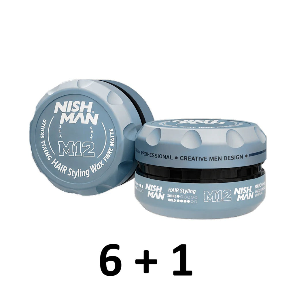 Cera Fibre Matte Sea Salt Nishman M12 100ml (6+1)