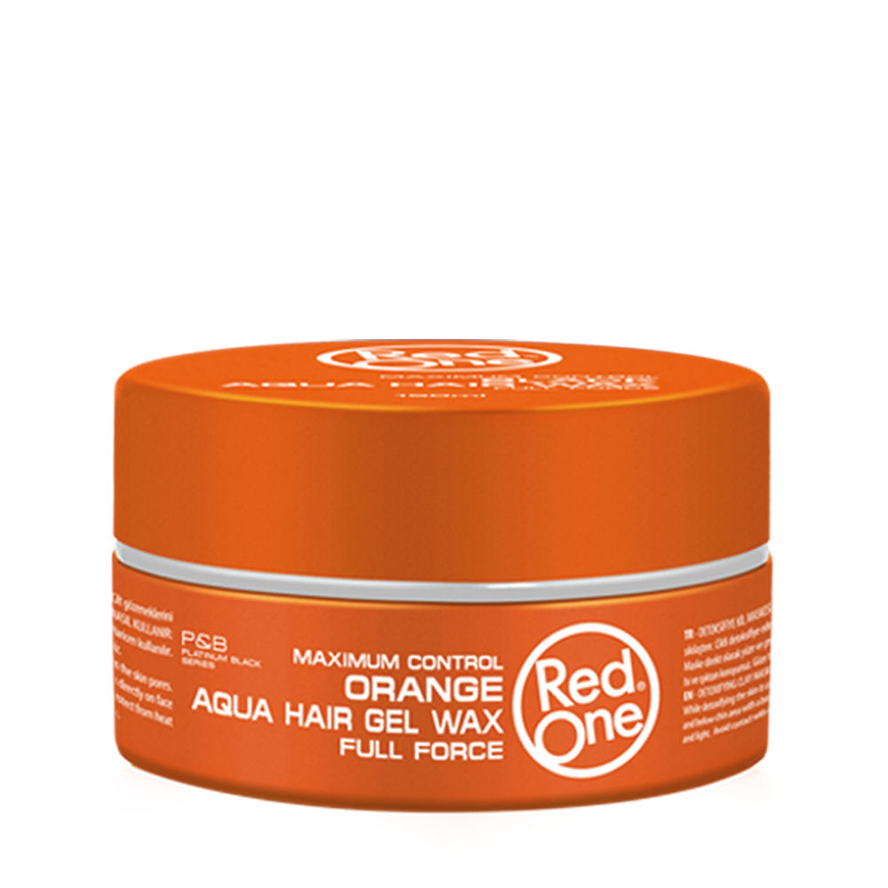 RED ONE Orange Aqua Hair Gel Wax 150ml