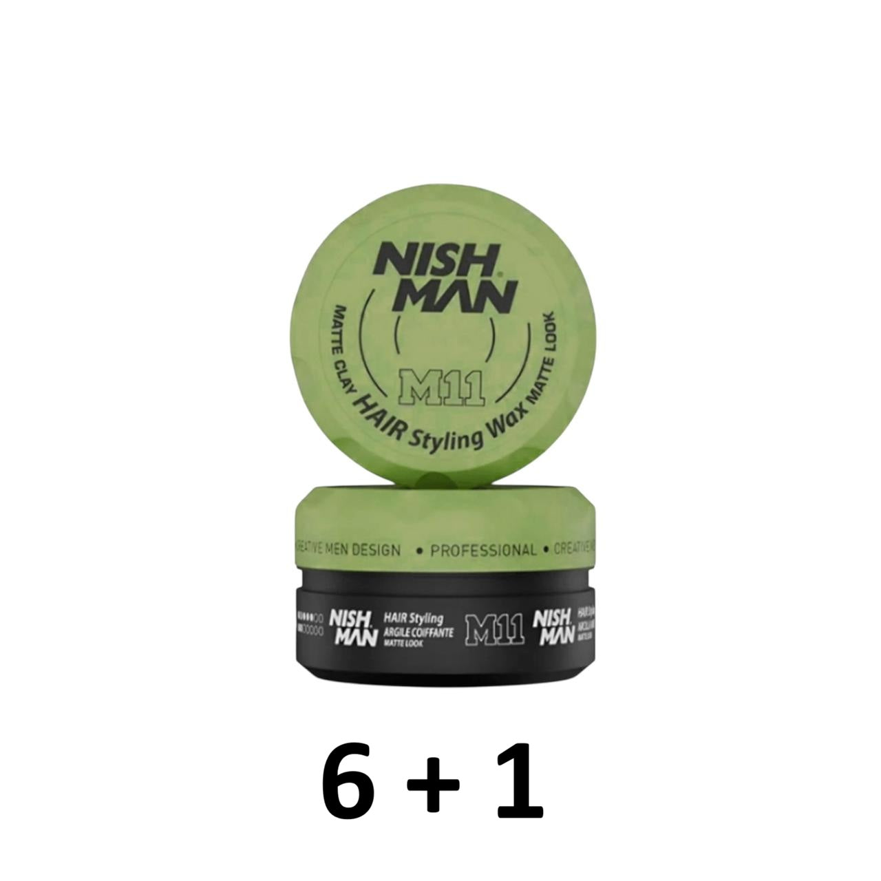 Cera Matte Clay Nishman M11 - 150ml (6+1)
