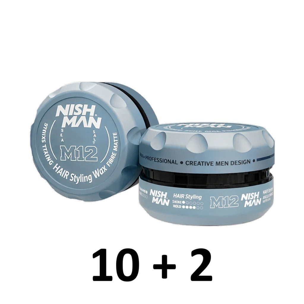 Cera Fibre Matte Sea Salt Nishman M12 100ml (10+2)