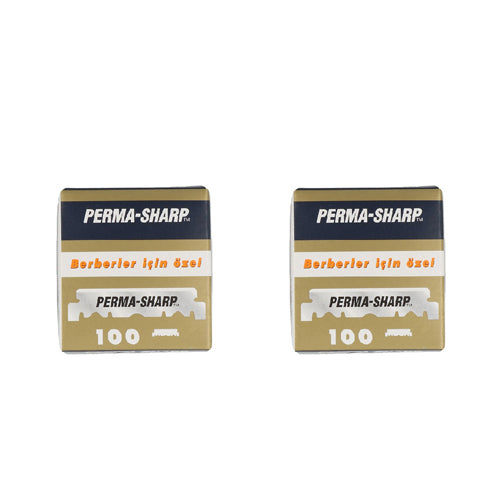 Lâminas Perma Sharp - 2 caixas ( 200 lâminas)