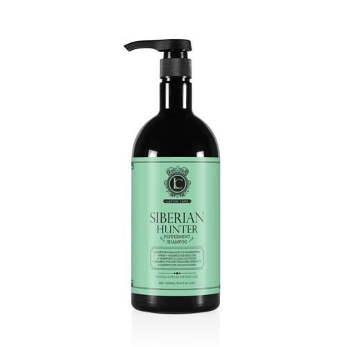 Champô Siberian Hunter (Cabelos oleosos) - Lavish Care 1000ml - Aroma a Menta