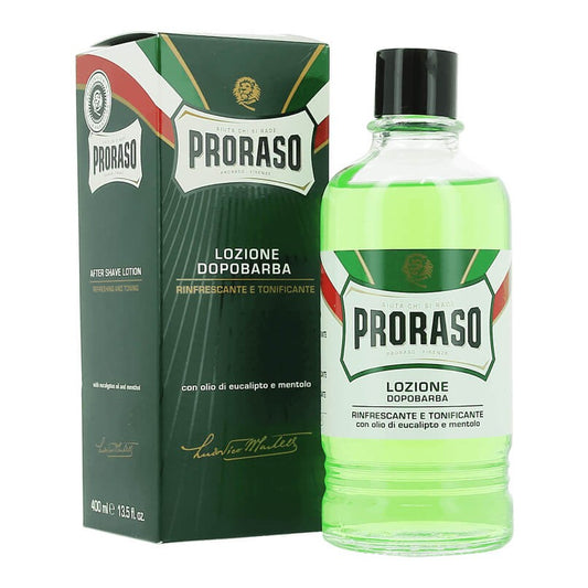 After shave Proraso  400 ml - Eucalipto e Mentol