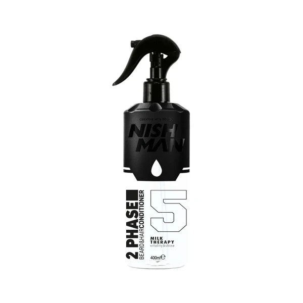 2Phase Condicionador Milky Therapy 3 Barba e Cabelo Nishman 400ml