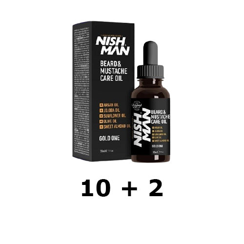 Óleo para Barba Nishman 30ml 10+2