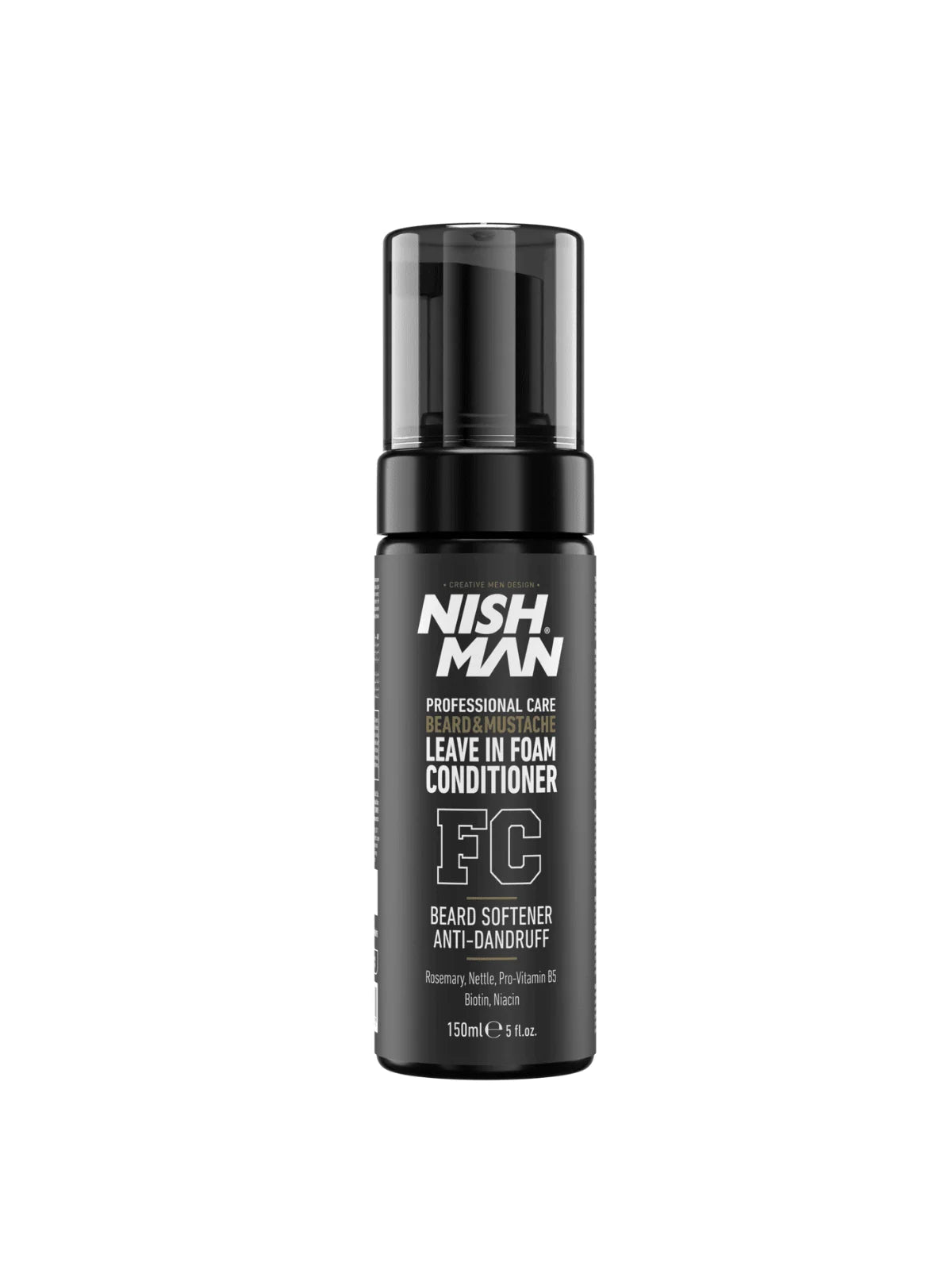 Espuma Leave-In Para Barba Nishman 150ml