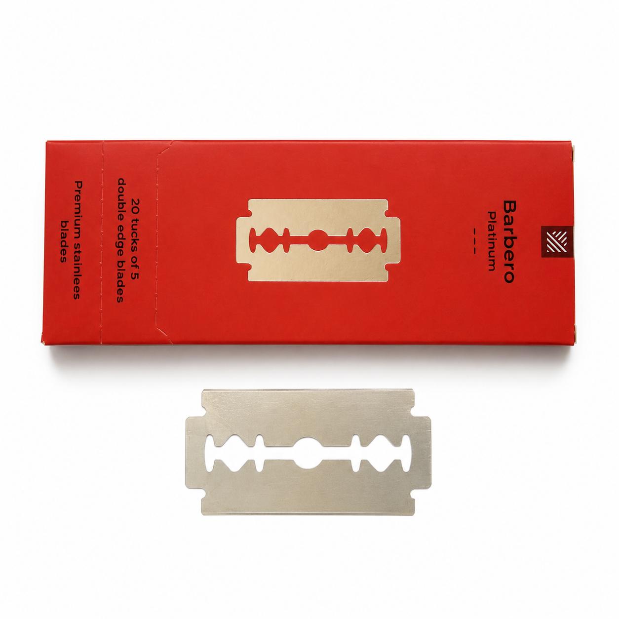 Lâminas Barbero Platinum 100 Unidades