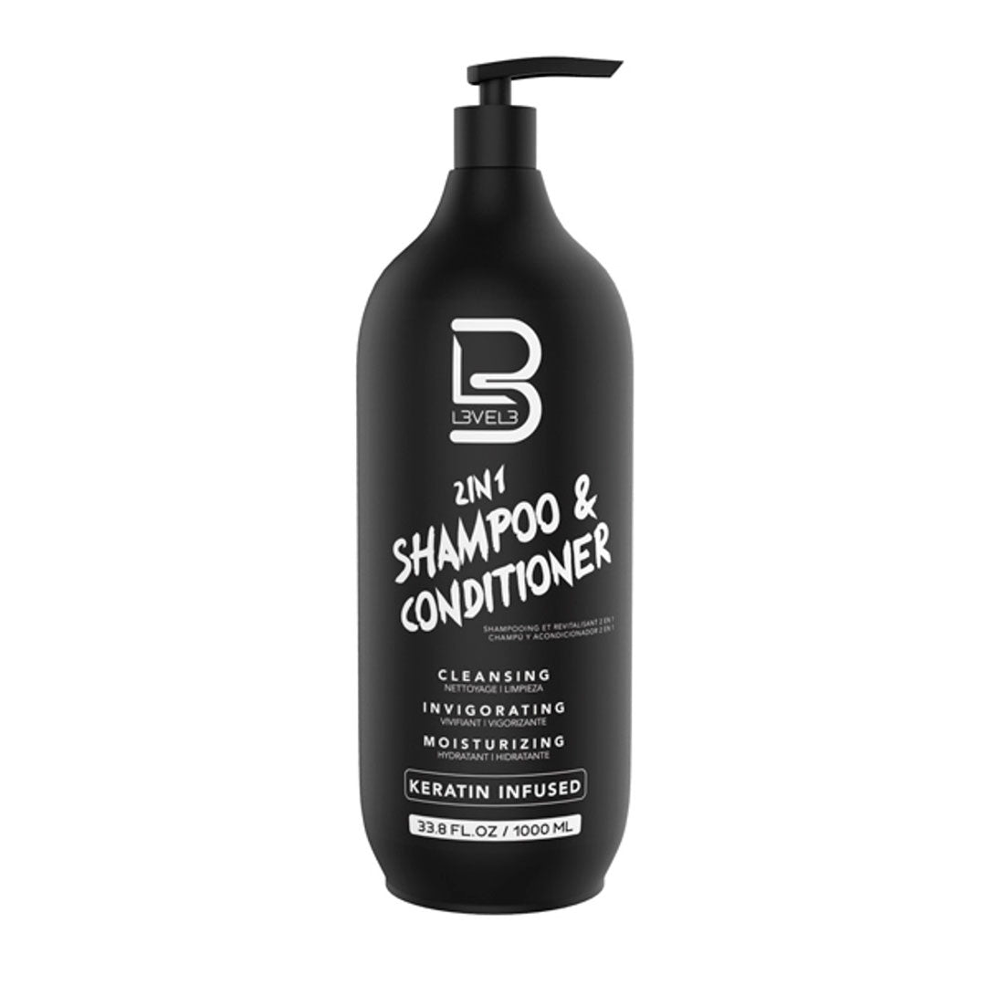 Champô e Condicionador 2 em 1 L3VEL3 1000ml