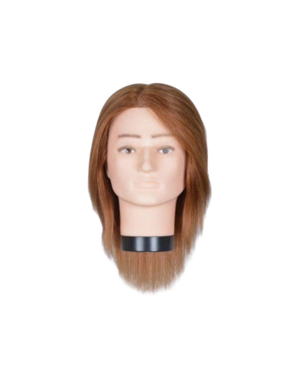 Cabeça académica de cabelo natural + Suporte