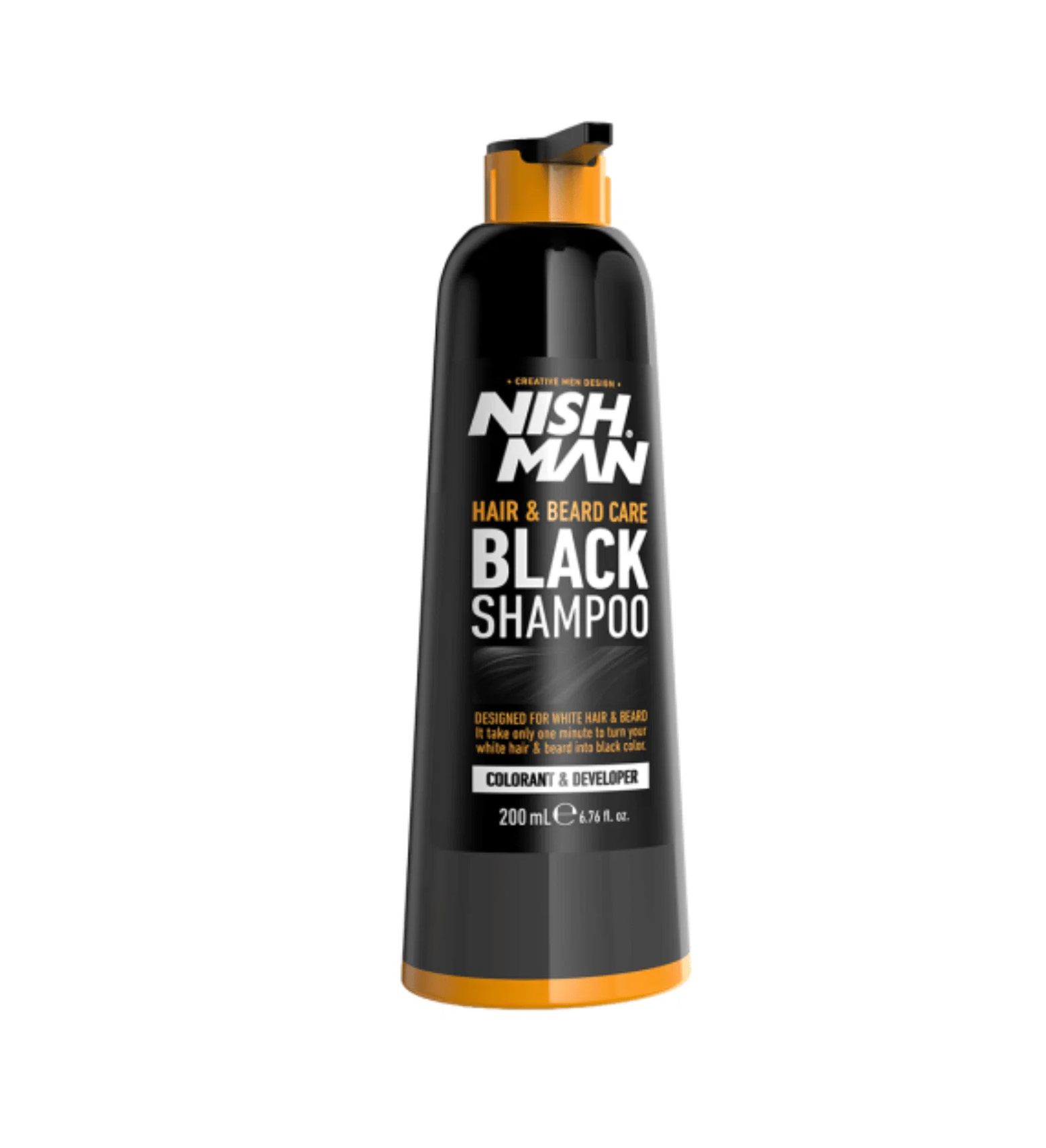 Champô Coloração Cabelo & Barba Nishman 200ml