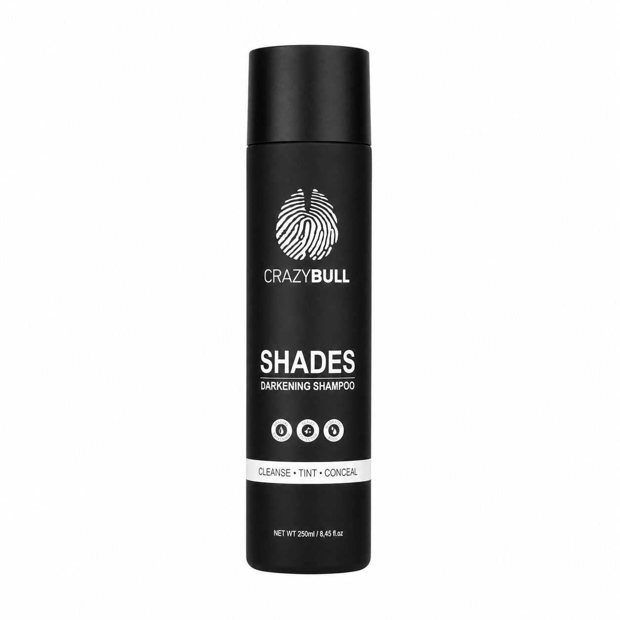 Champô Preto Darkening Shades 250ml Crazy Bull