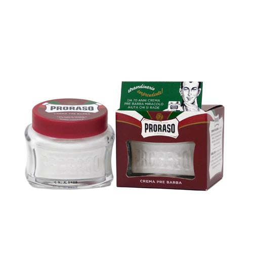 Creme Pré Shave Proraso 100ml - Azeite e Manteiga de Karité