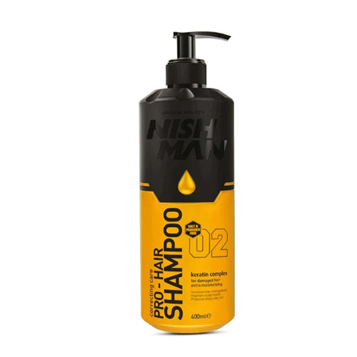 Champô Queratina Nishman 400ml (Sem Sal)