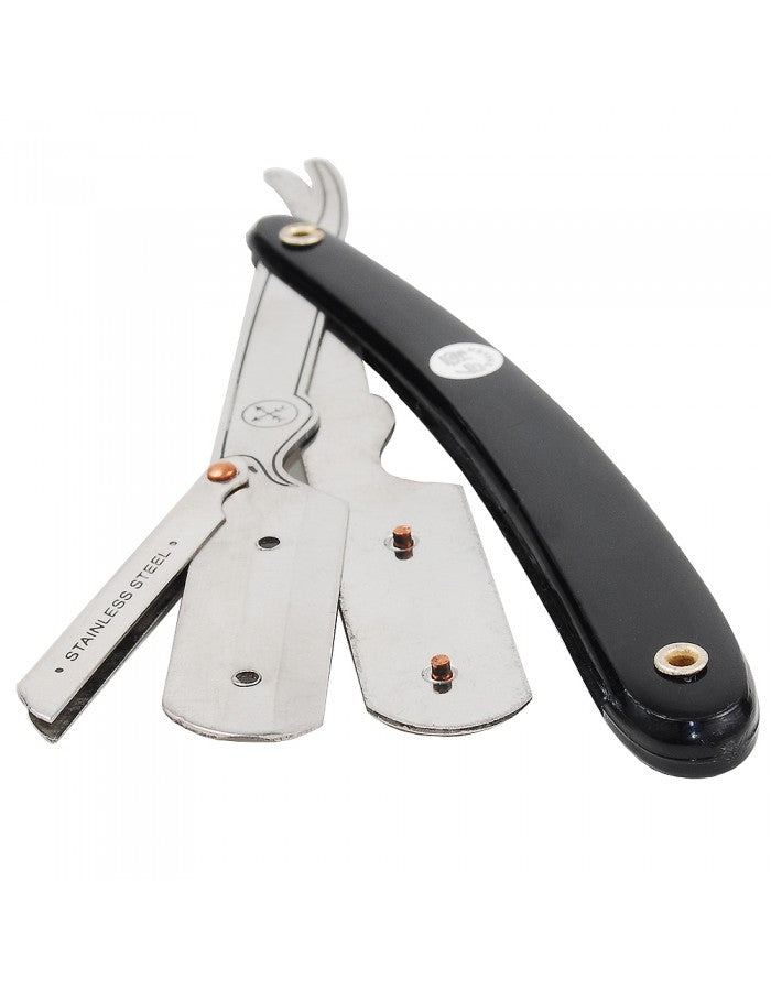 Parker navalha barbear safety cabo preto SRB