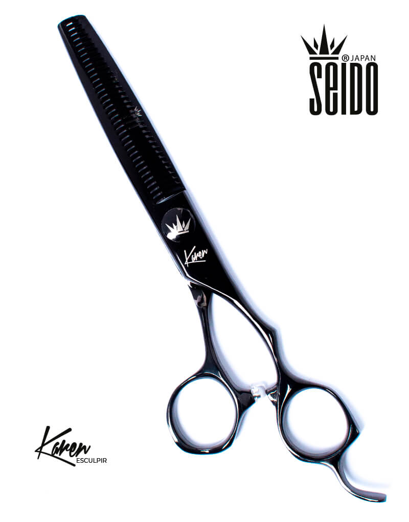 Tesoura de Desbaste Seido Karen Titanium - 6.0